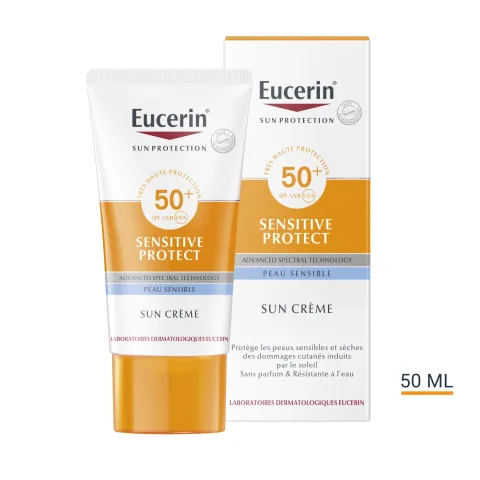 Eucerin Sun Protection Sensitive Protect Crème SPF 50+ 50 ml