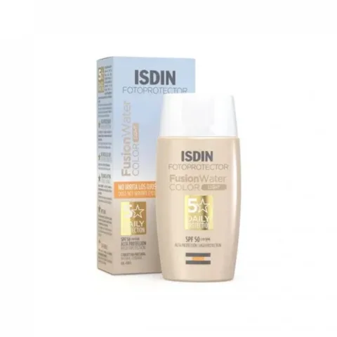 ISDIN Photoprotection Écran Solaire Fusion Water Teintée Light SPF50+ 50 ml