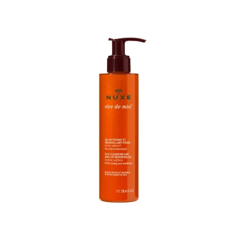Nuxe Rêve de Miel Gel Nettoyant et Démaquillant Visage 200 ml