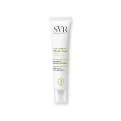 SVR Sebiaclear Crème Solaire Matifiante SPF50 40 ml