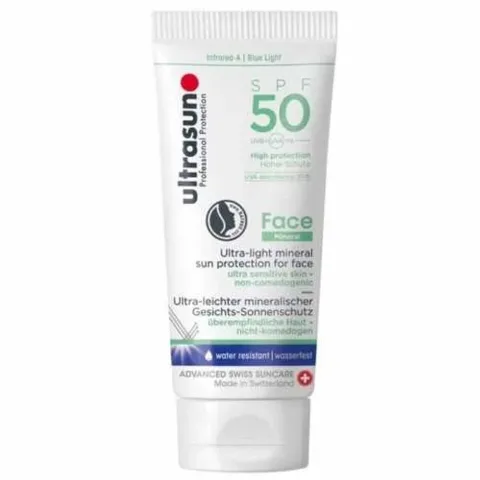 Ultrasun Face Minéral Sunscreen SPF50 40 ml